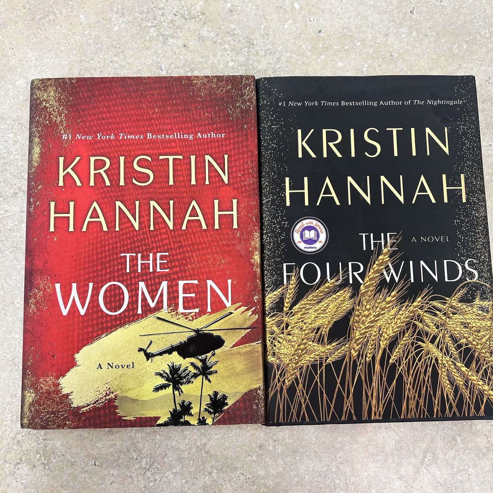 Lot Of 7 The Four Winds The Women Kristin Hannah 1st Edition 1st Print HC w/DJ