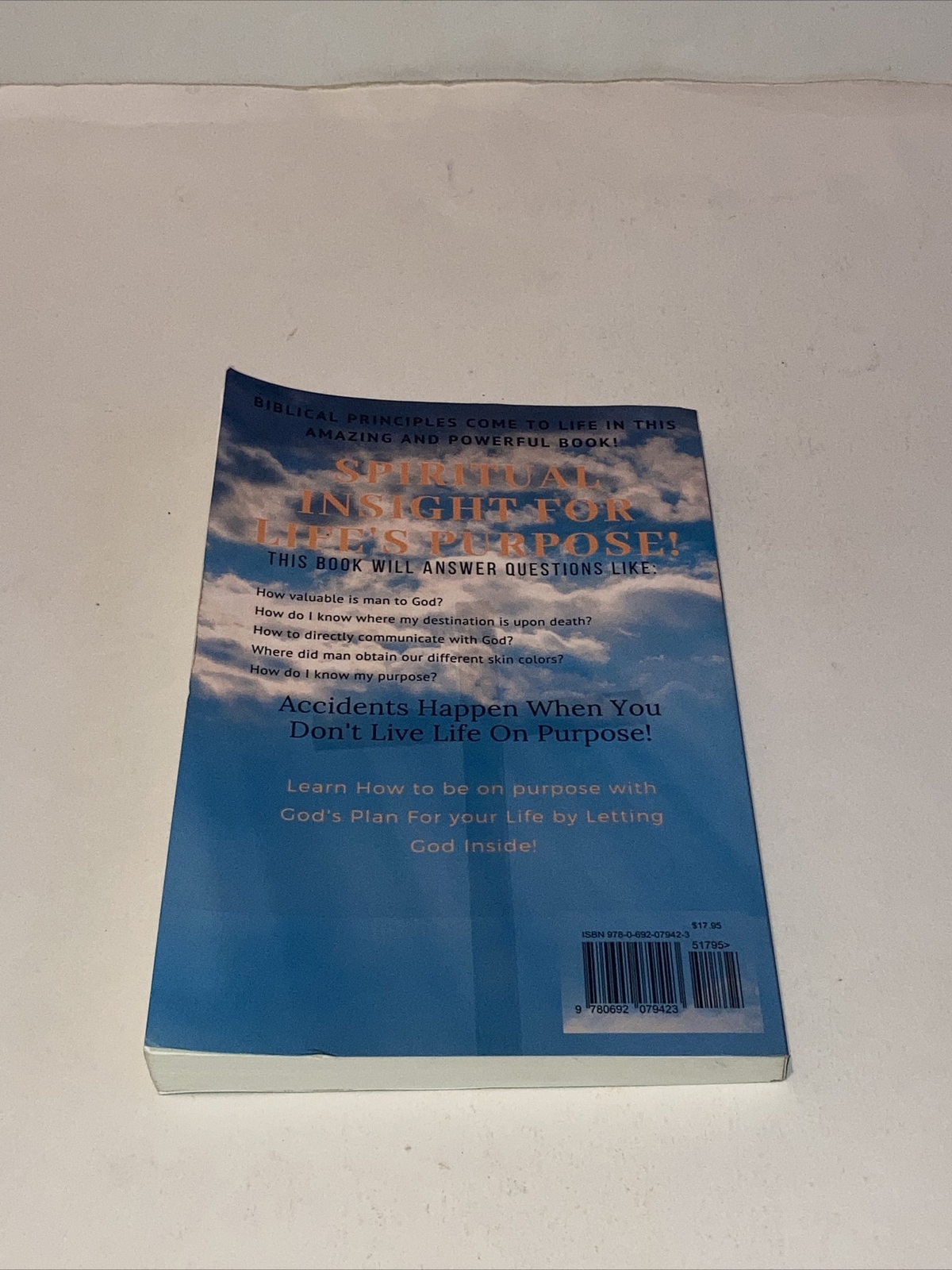 Letting God Inside: Spiritual Insight For life’s Purpose by Moore, Terris J