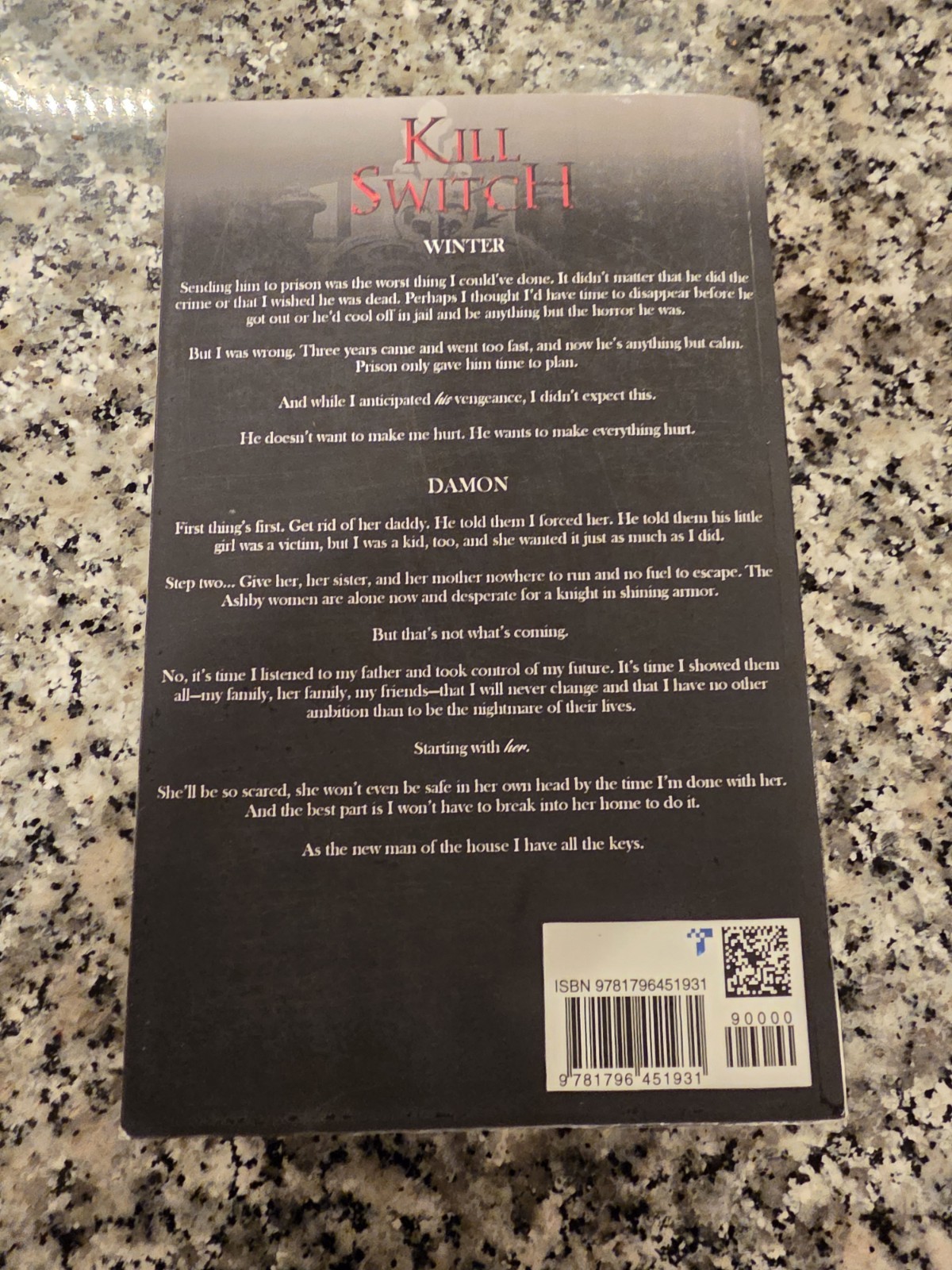 OOP Kill Switch Penelope Douglas- Devils Night Series Out Of Print
