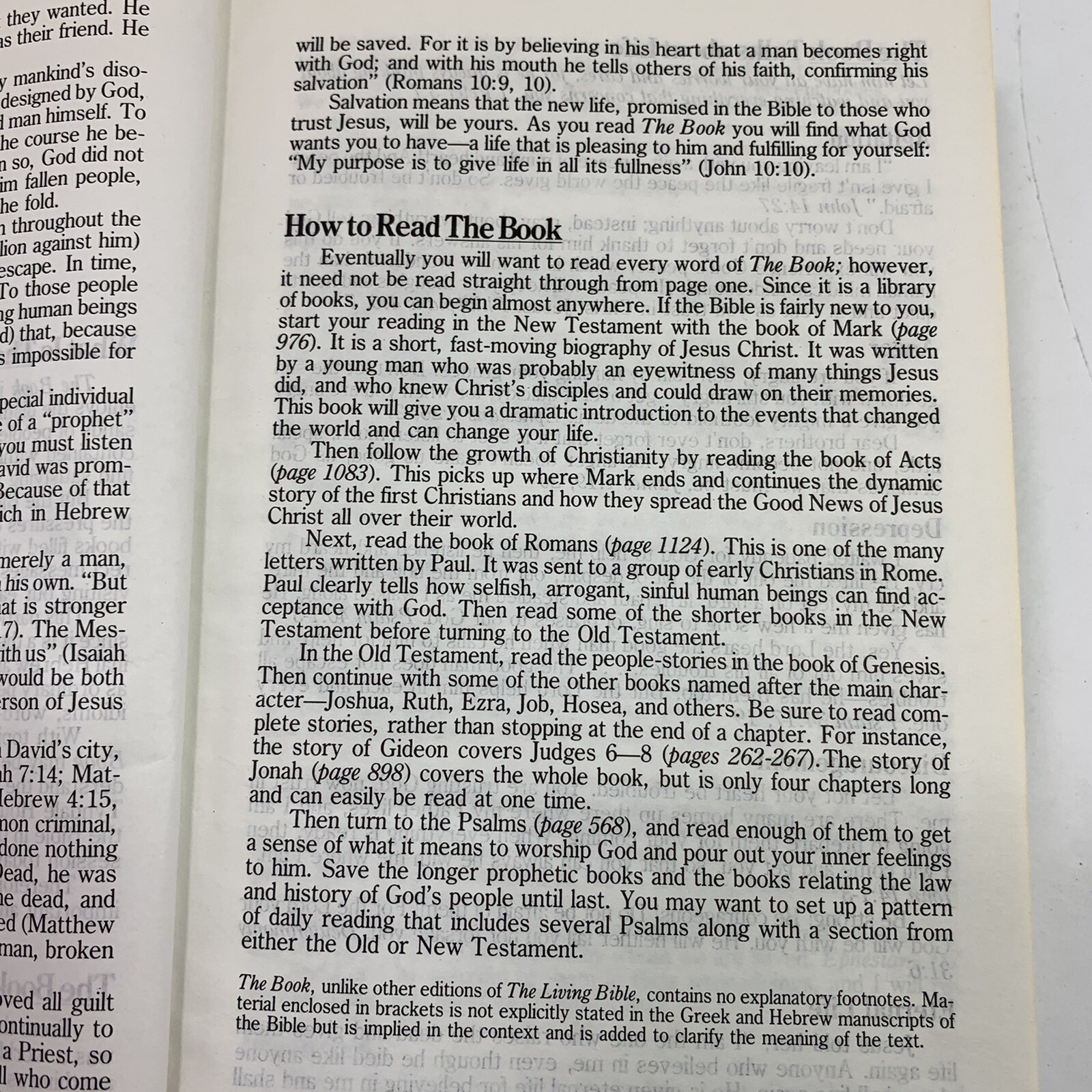 The Book By Norman Vincent Peale Everyday Language Guideposts Hardcover 8×6”