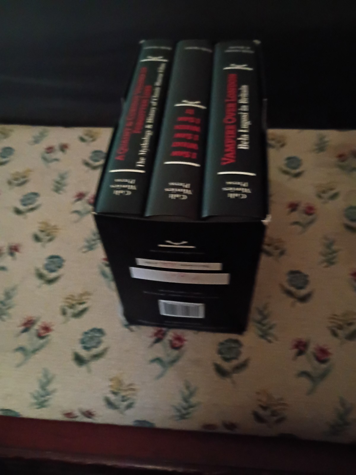 SIGNED 1st ED Set Of 3: A Quaint & Curious Volume Vampire Over London I Saw What