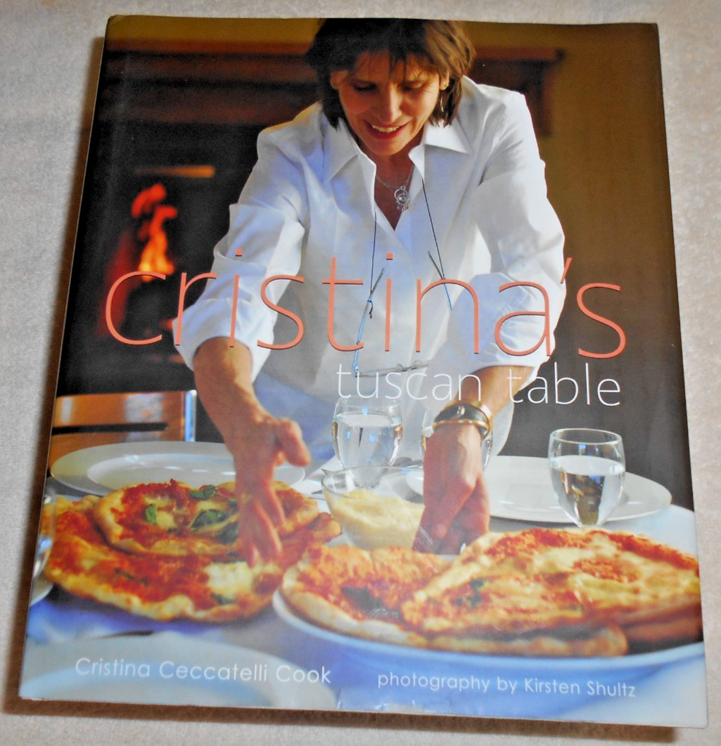 Cristina’s Tuscan Table by Cristina Ceccatelli Cook and Gibbs Smith Publisher…
