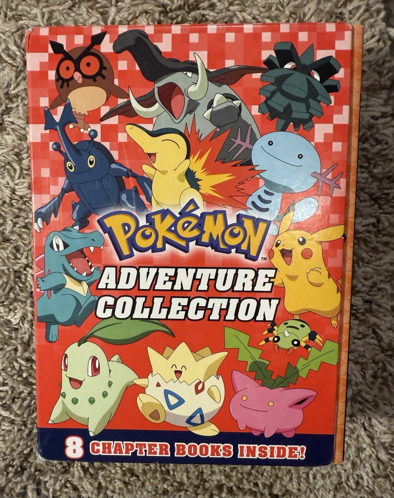 Pokemon Adventure Collection Box Set 8 Chapter Books COMPLETE Pikachu Scholastic