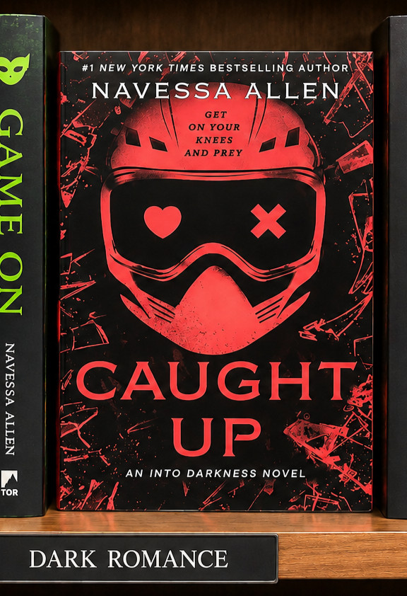 Caught Up by Navessa Allen Into Darkness Series Book Dark Romance Paperback