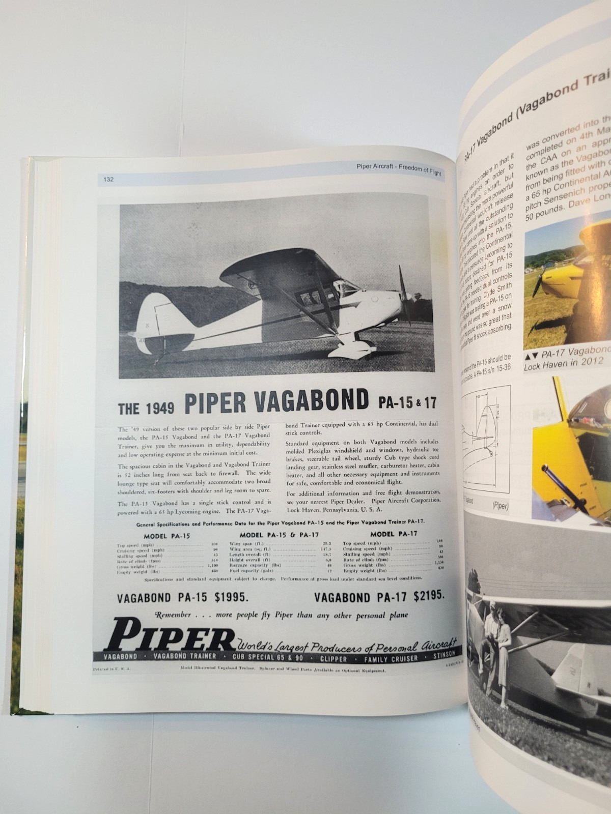 PIPER AIRCRAFT: FREEDOM OF FLIGHT – ROGER PEPERELL- 2020 – + SUPPLEMENT – SIGNED