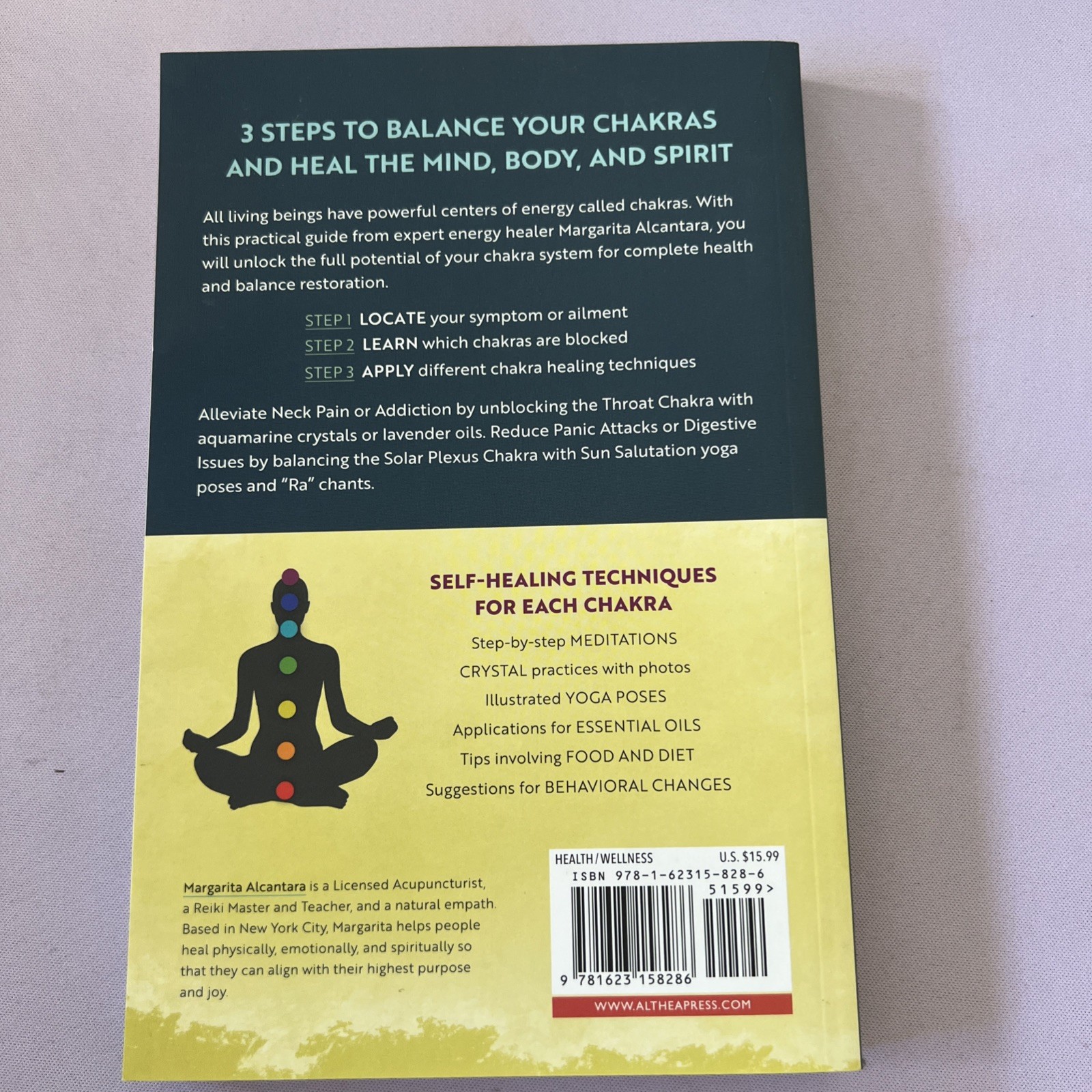 Chakra Healing: A Beginner’s Guide to – 9781623158286, paperback, Alcantara, new