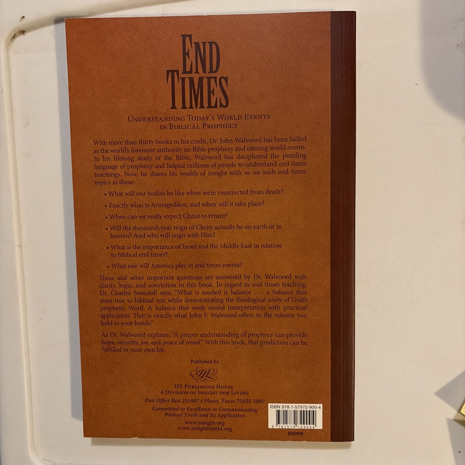 End Times by John F. Walvoord (2010, Trade Paperback)