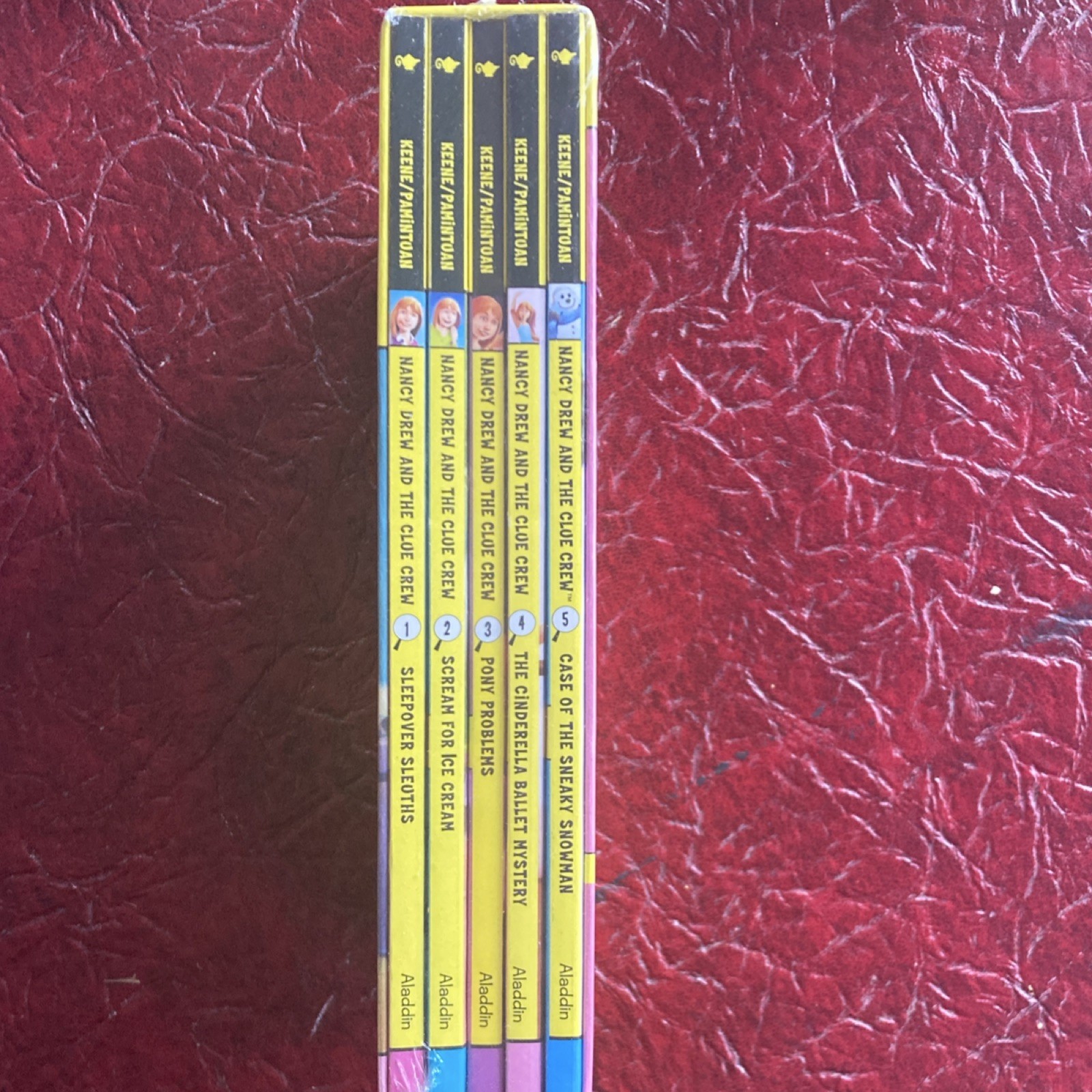 Nancy Drew and the Clue Crew Box Set by Carolyn Keene, Macky Pamintuan, 5 Books