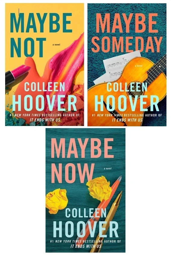Maybe Someday 3 Book Series Collection Set By Colleen Hoover NEW Paperback
