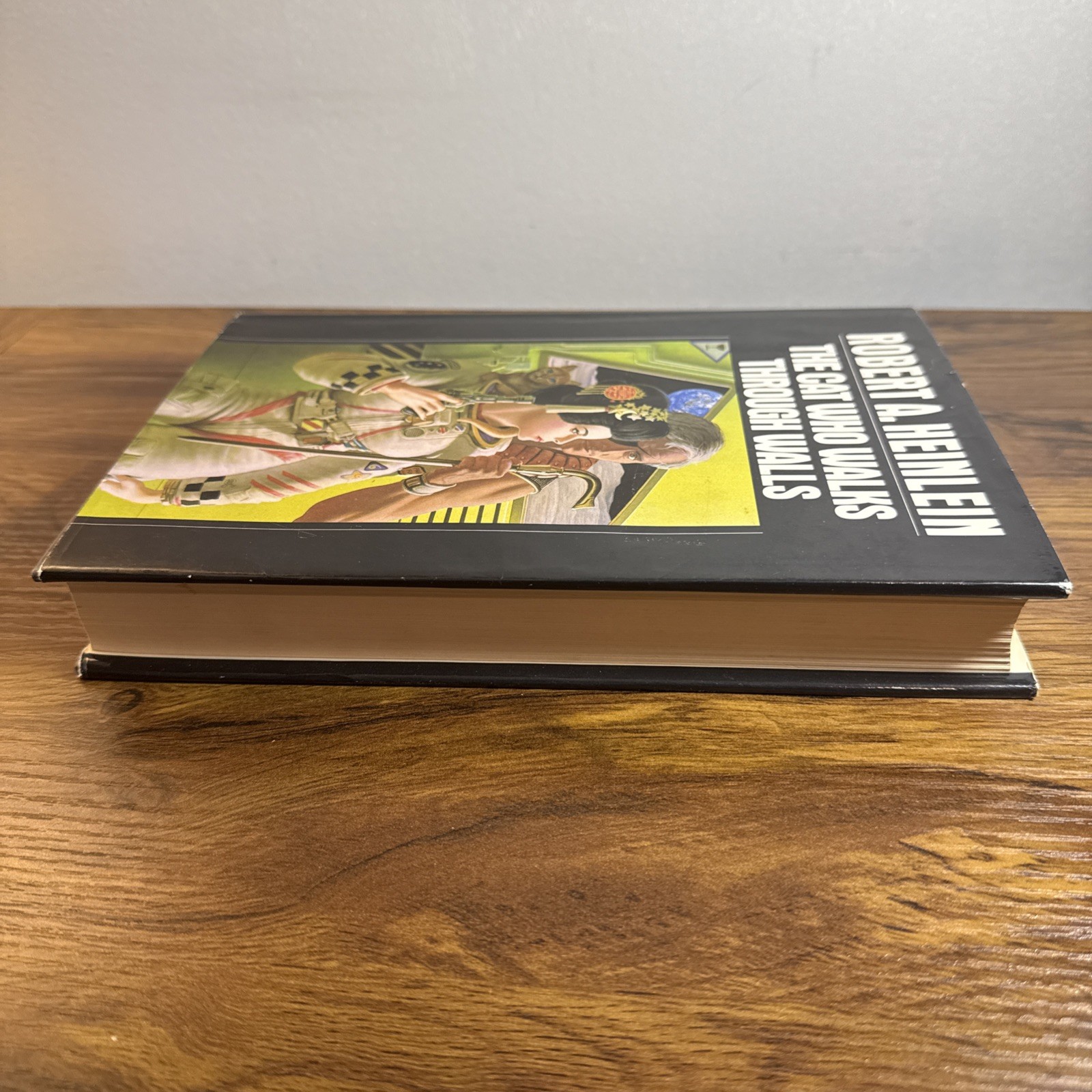 The Cat Who Walks Through Walls – Robert A. Heinlein 1985 1st Edition HC/DJ