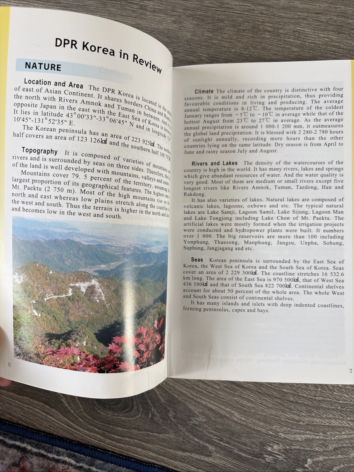 Rare Offical North Korea National Tourism Administration History/Travel Guide