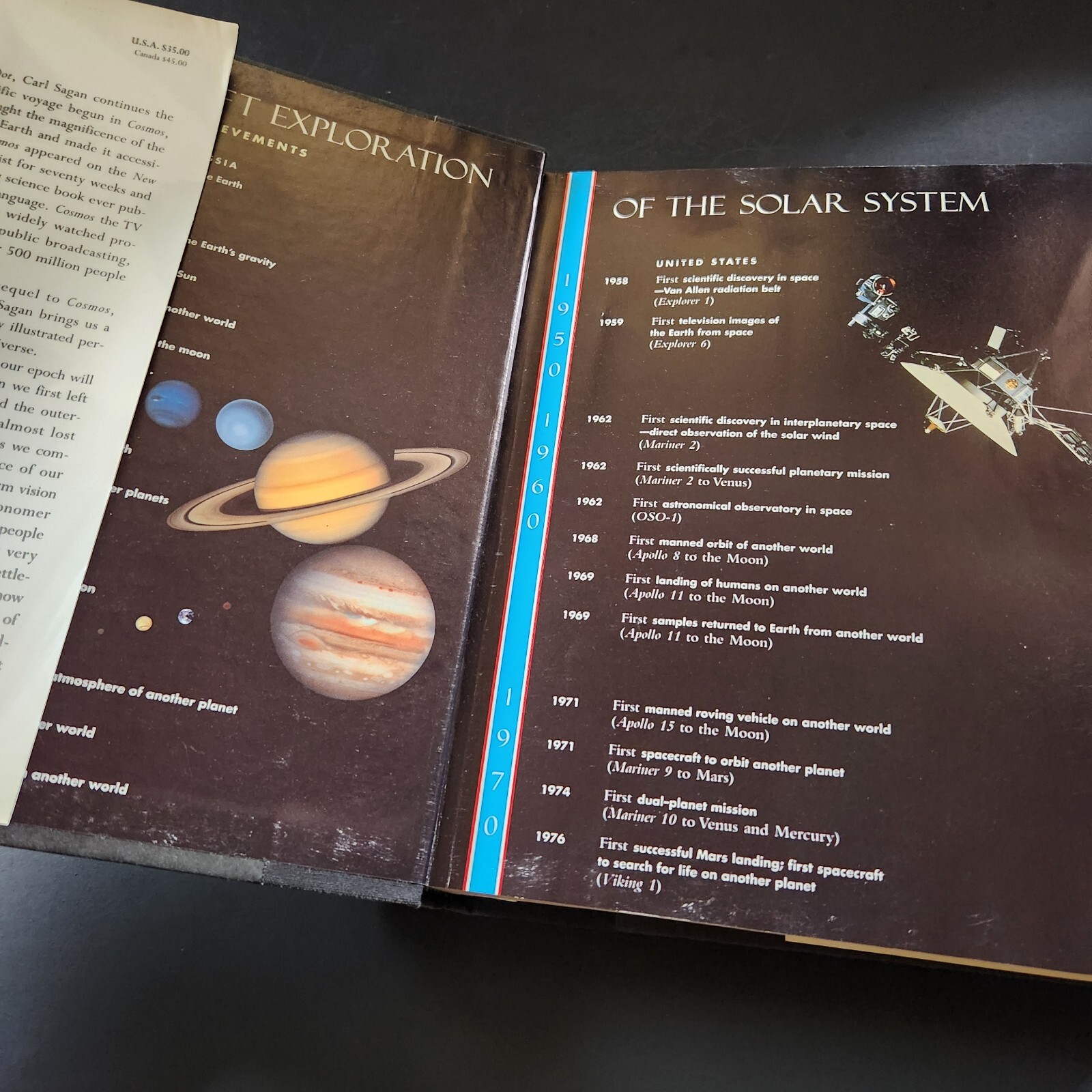 Pale Blue Dot * A Vision of the Human Future in Space 1st Edition- Carl Sagan