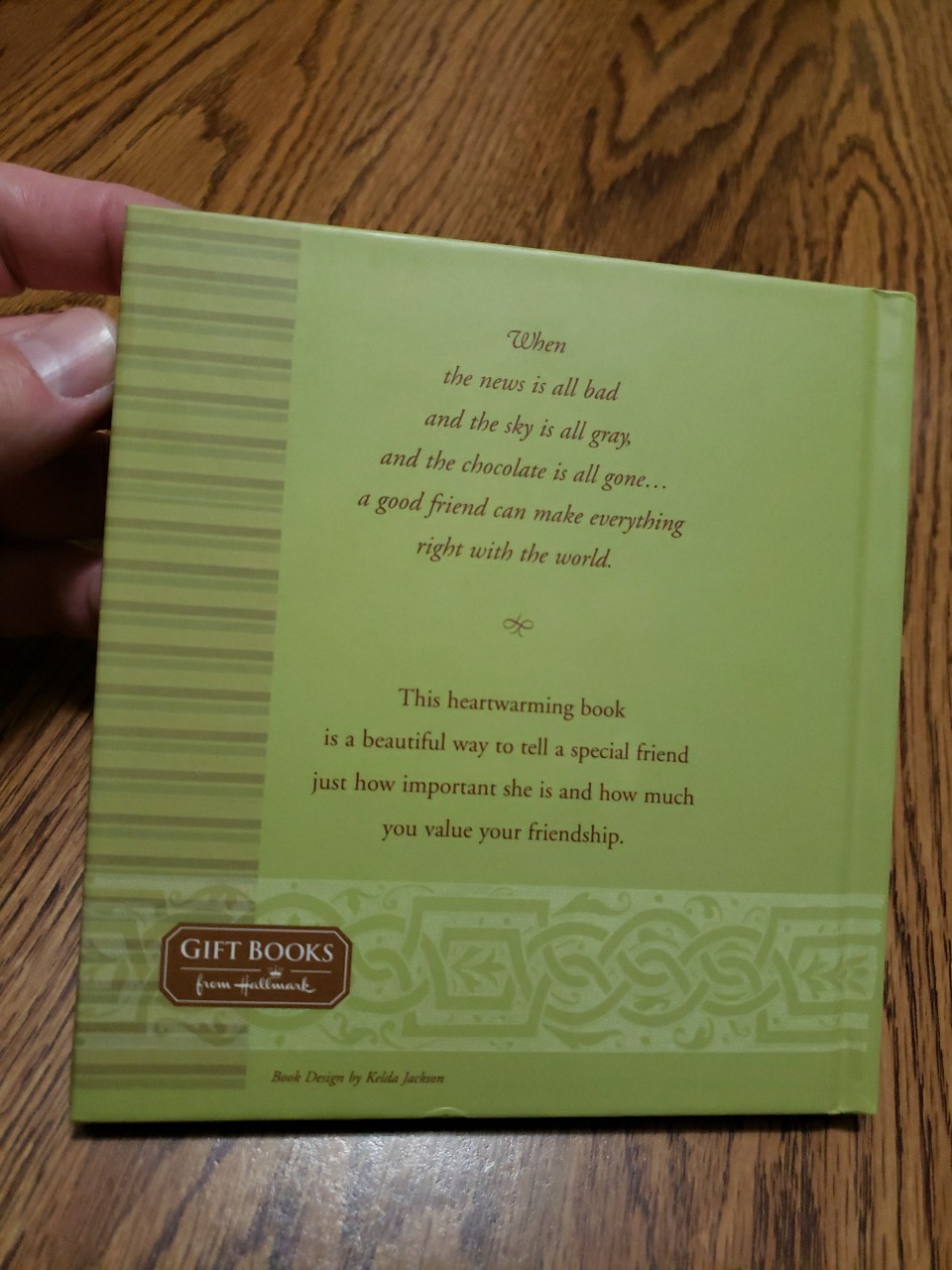 At the Heart of Friendship Hardcover 2002 Hallmark Gift Book Like New