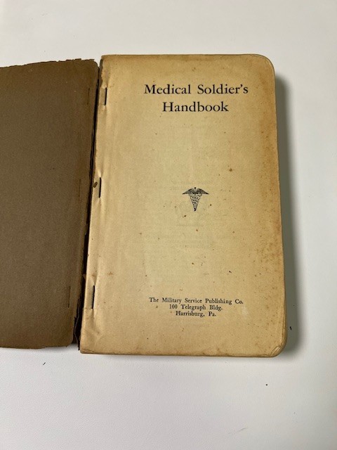 Medical Soldier’s Handbook 1941 First Edition Military Svc Publishing SC
