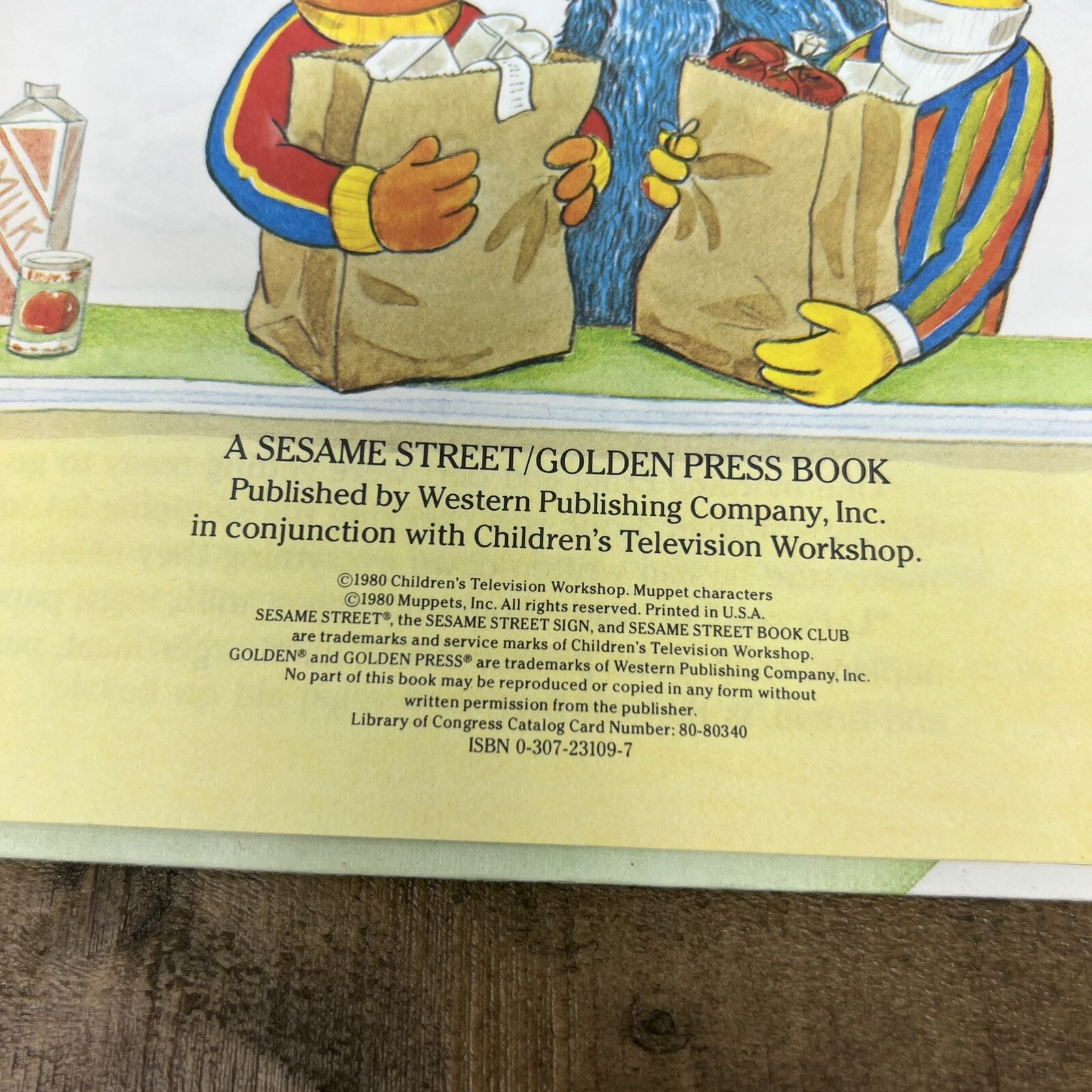 The Sesame Street Book Club Books Lot Of 5 Vintage 1980, 81, 85 Childrens
