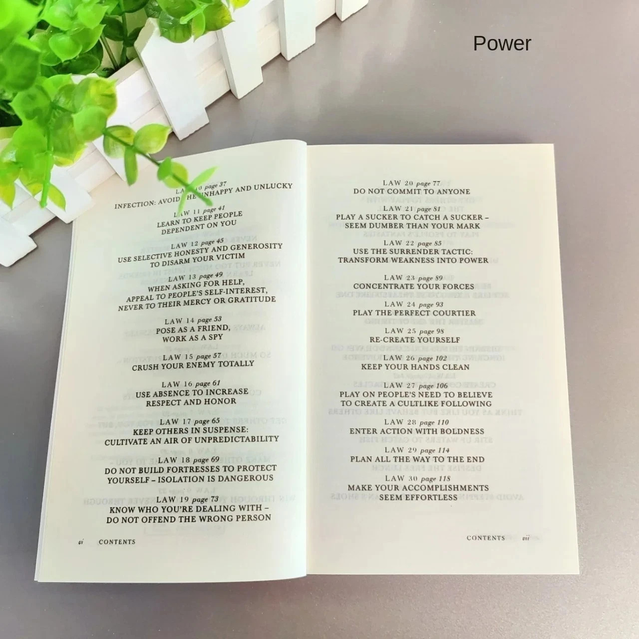 The 48 Laws of Power – Paperback By Greene, Robert – VERY GOOD