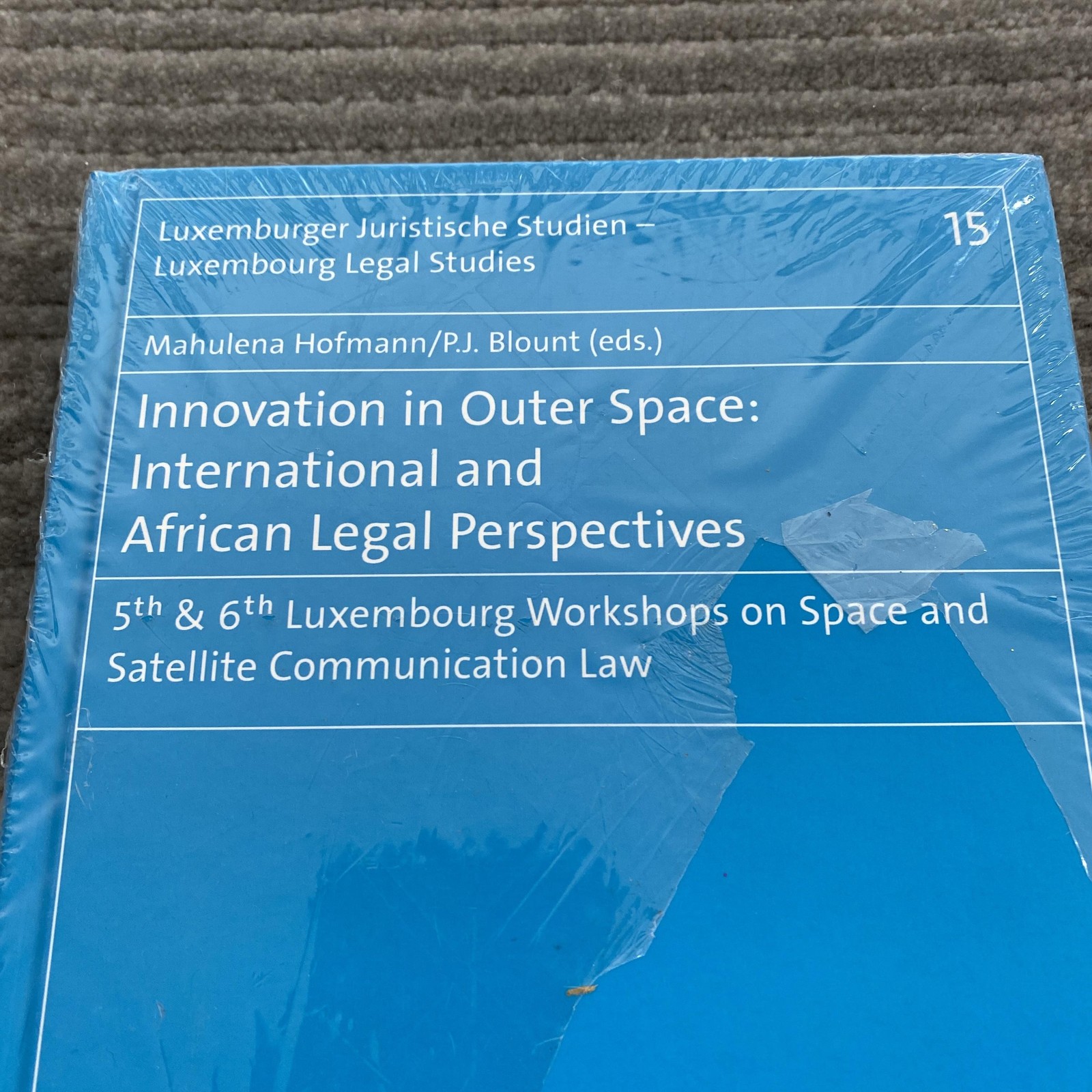 Innovation In Outer Space Legal Perspectives Hart Nomos Hardcover Law Book