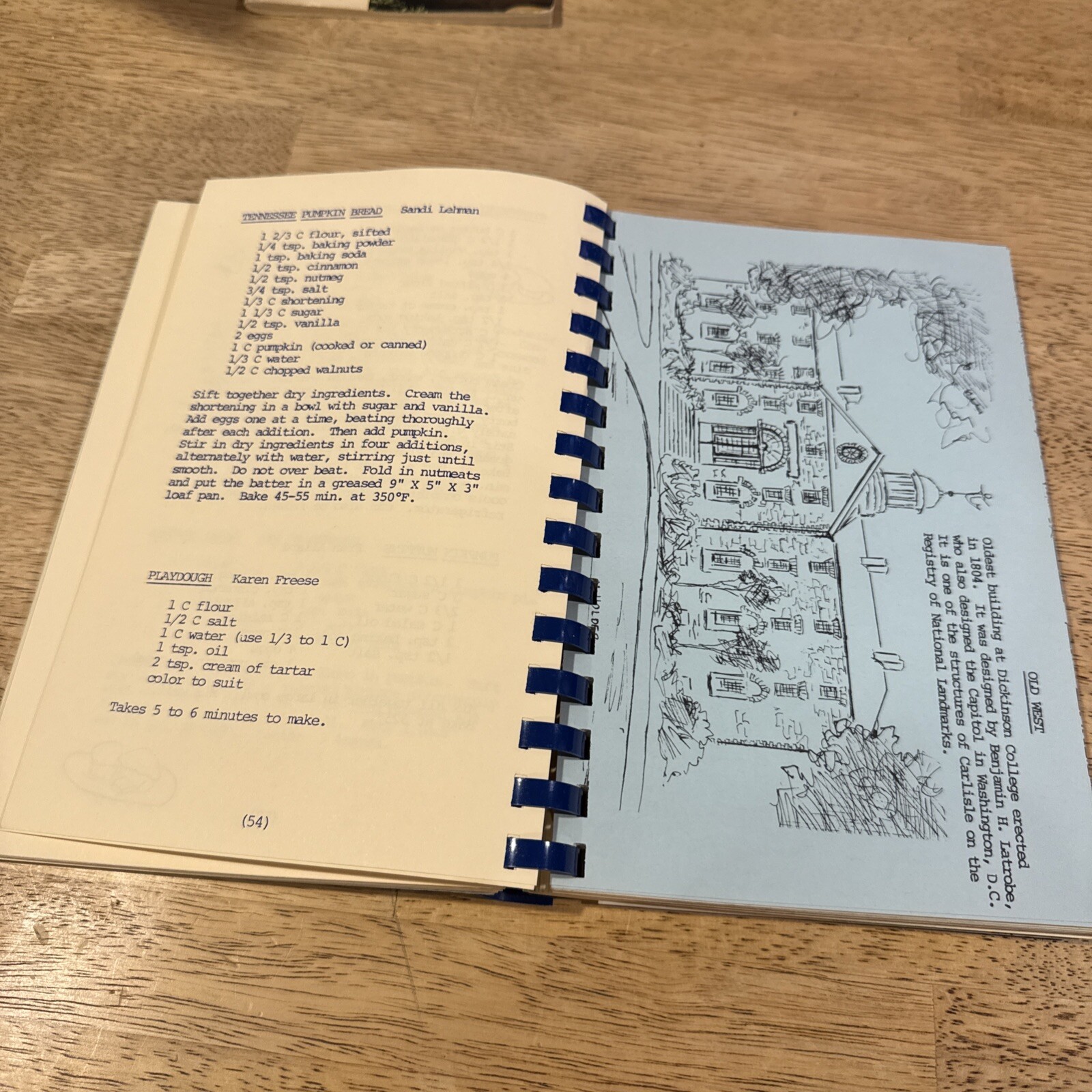 Carlisle Heritage ‘76 Cookbook A Bicentennial Collection 228 Pages Rare PA