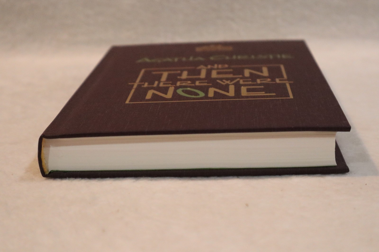 And Then There Were None Agatha Christie hc 2009 The Best Mysteries Of All Time