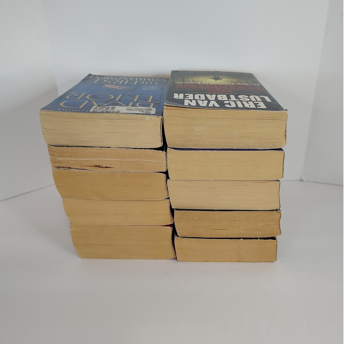 Mixed Authors Paperback Lot/10 Suspense Crime Thriller
