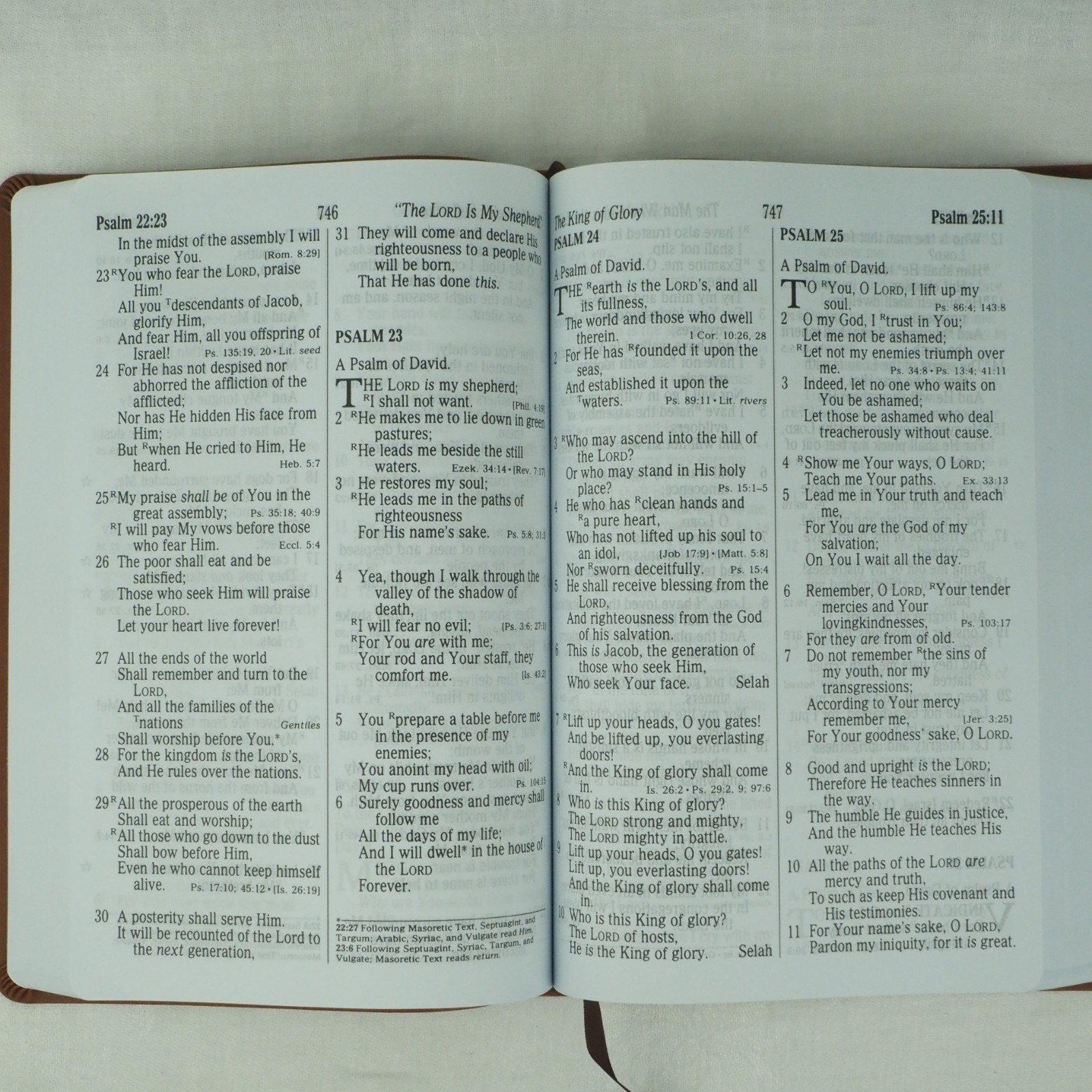 NKJV Super Giant Print Reference Holy Bible Red Letter Edition Thomas Nelson