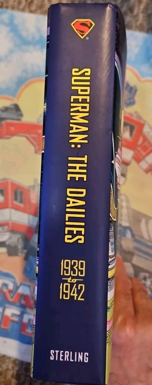 Superman: The Dailies Strips 1-966 1939-1942 Hardcover Book 174 Pages
