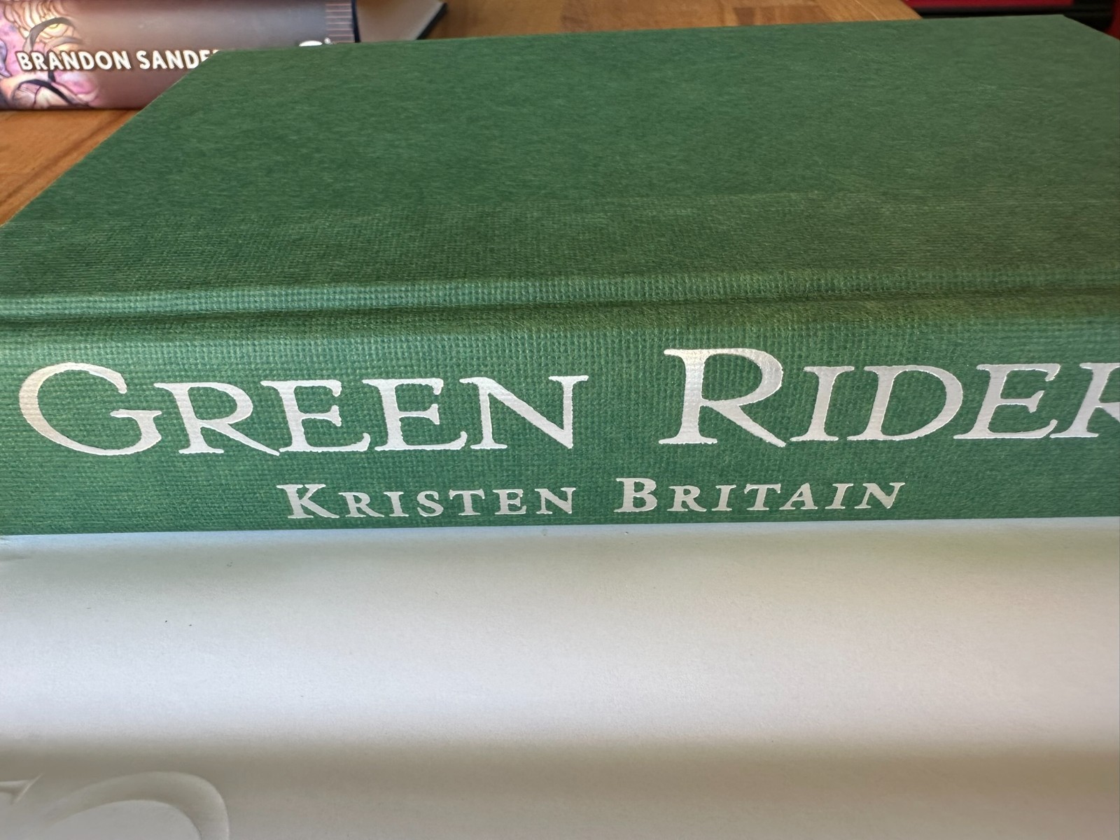 Green Rider by Kristen Britain hard cover mint condition 1st edition 1999