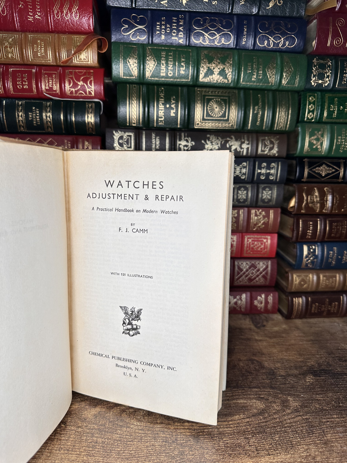 Watches Adjustment and Repair F. J. Camm HC