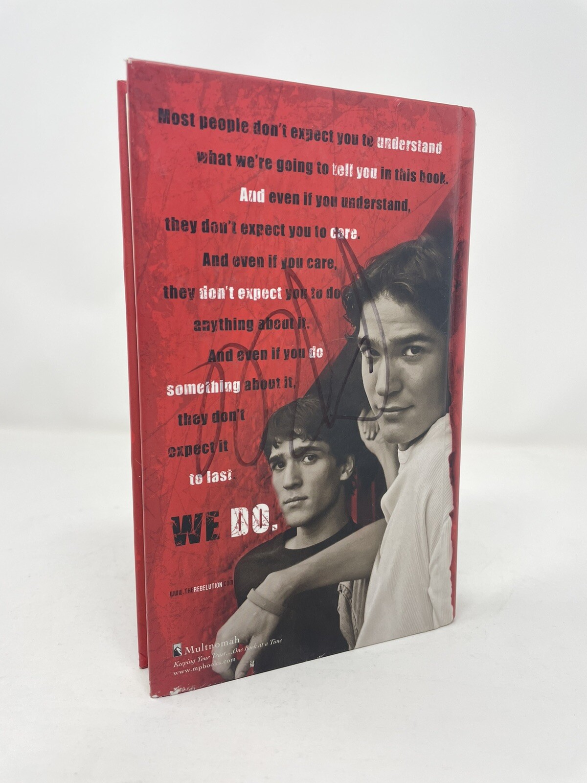 ALEX & BRETT HARRIS Do Hard Things Book 2008 SIGNED FIRST EDITION Hardcover EUC