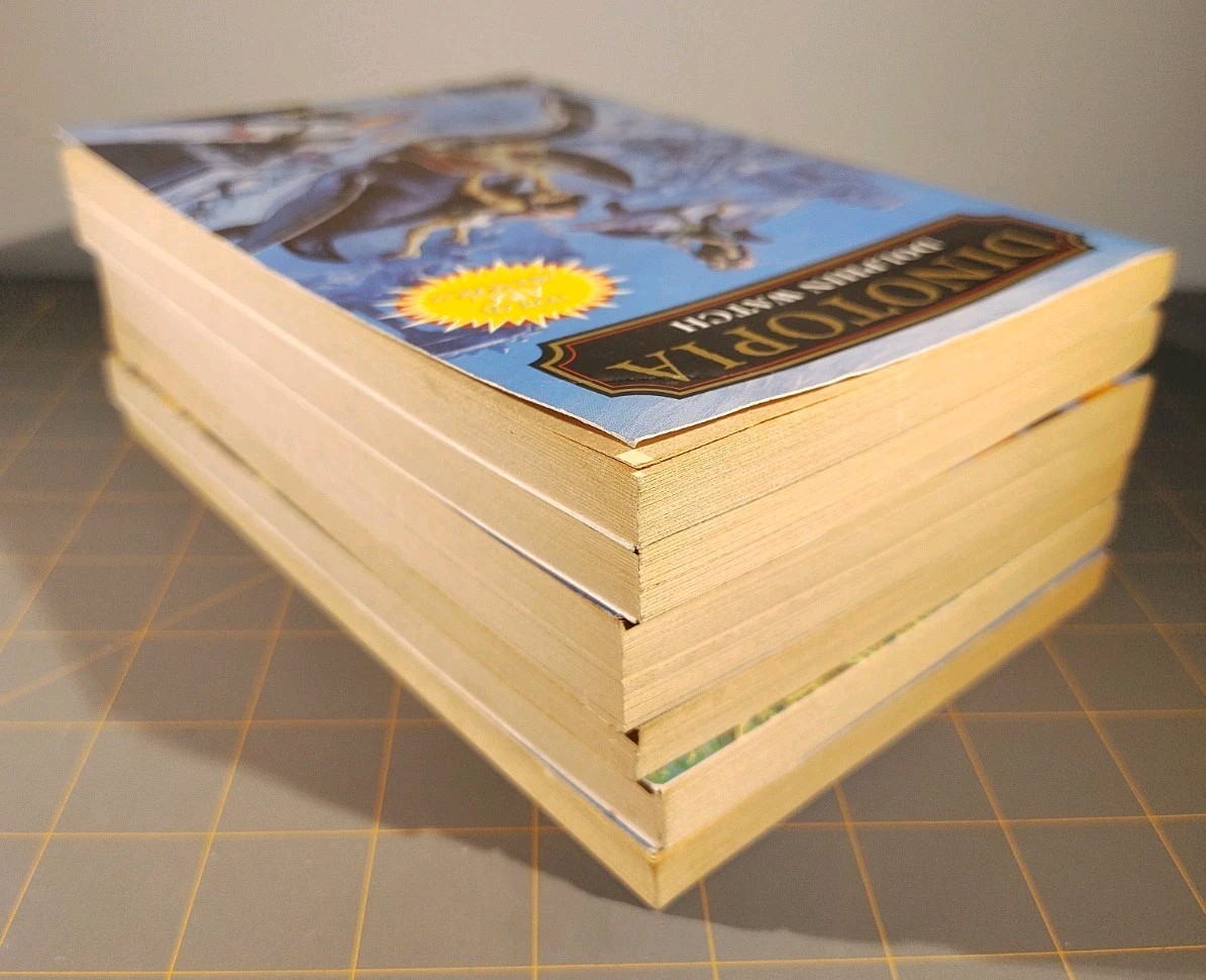 Dinotopia Books – Lot of 6 Paperbacks, Random House Fiction 1990s