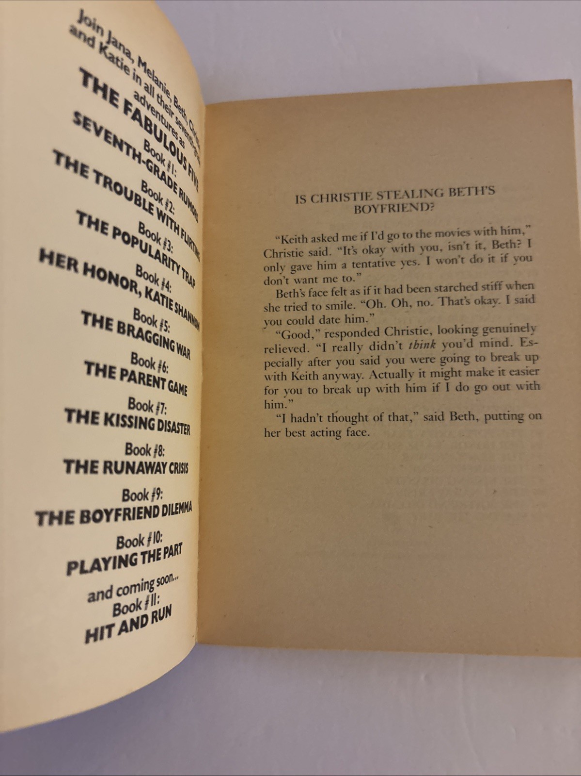 Lot of 2 Vintage The Fabulous Five Paperback Books (#10 and Super Edition)