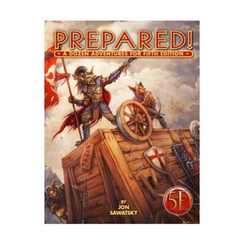 Prepared: A Dozen Adventures for 5th Edition, Sawatsky, Jon, New Book
