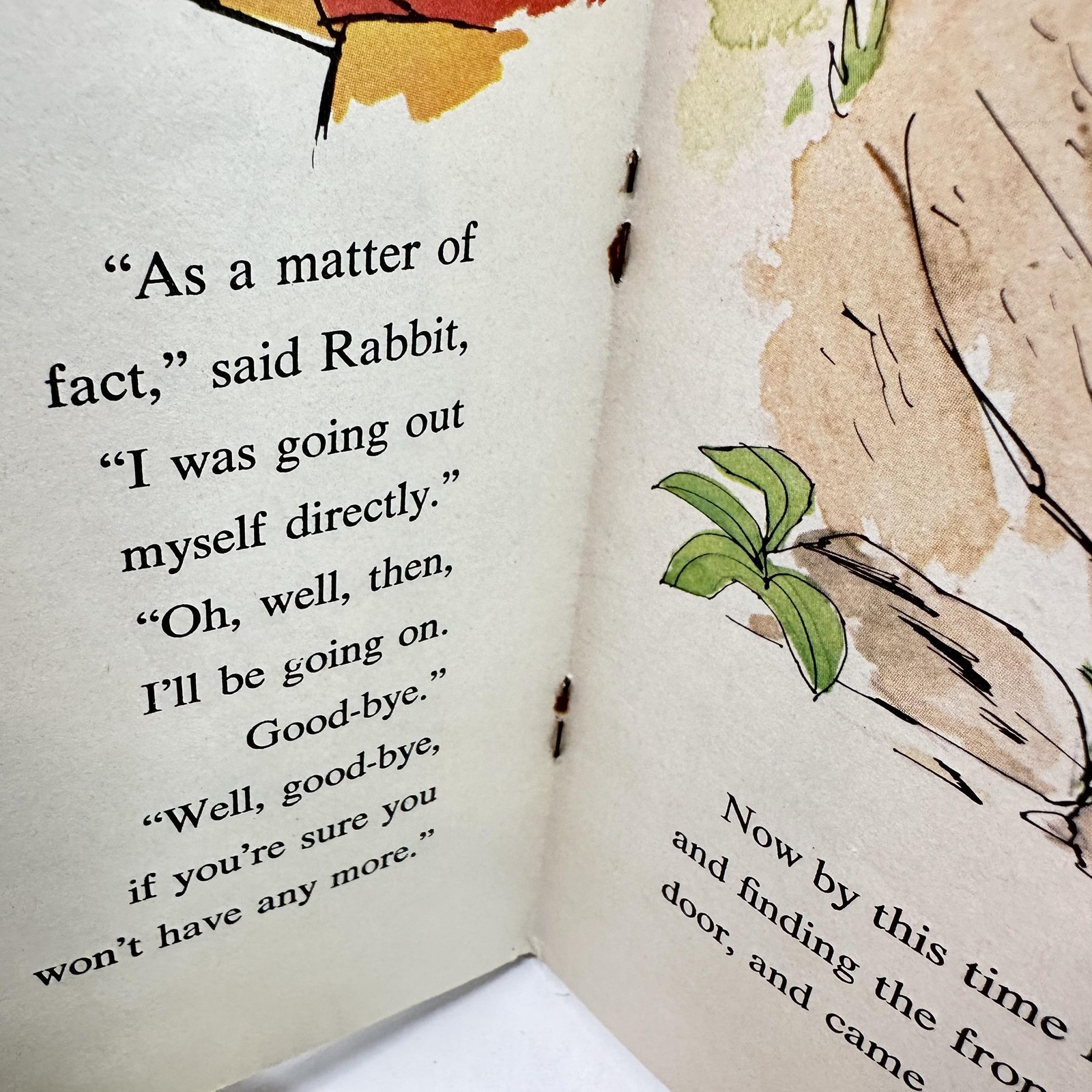 Vintage Whitman Big Tell-a-Tale Winnie-the-Pooh A A Milne 1965 HC Book Disney