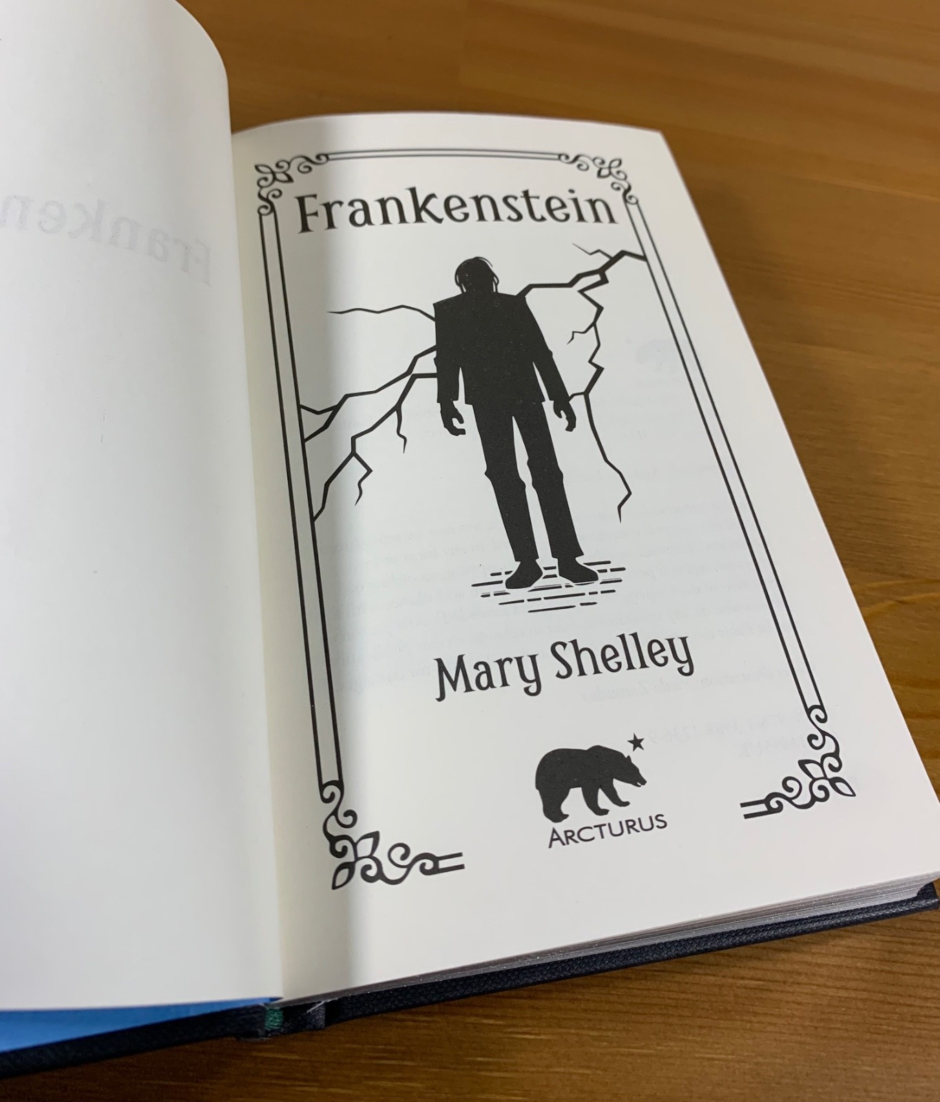 Frankenstein Gilded Pocket Hardcover 2025 Arcturus Publishing Edition