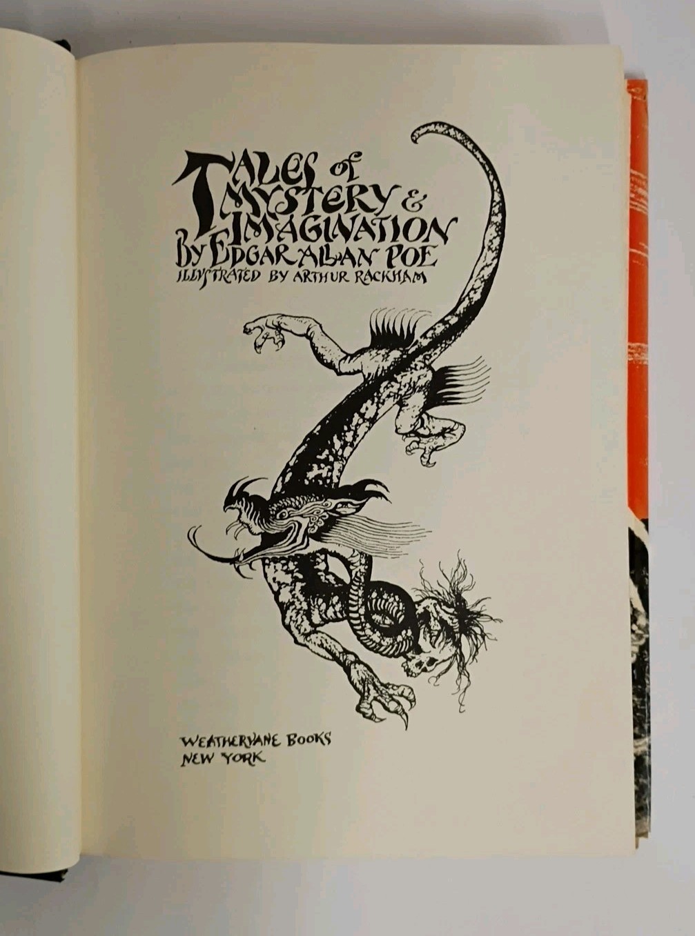 Vintage 1935 „POE’S TALES OF MYSTERY & IMAGINATION“ 317-Page Hardcover