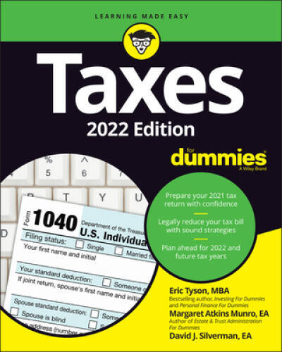 Taxes For Dummies: 2022 Edition (For Dummies (Business Personal Fi – GOOD