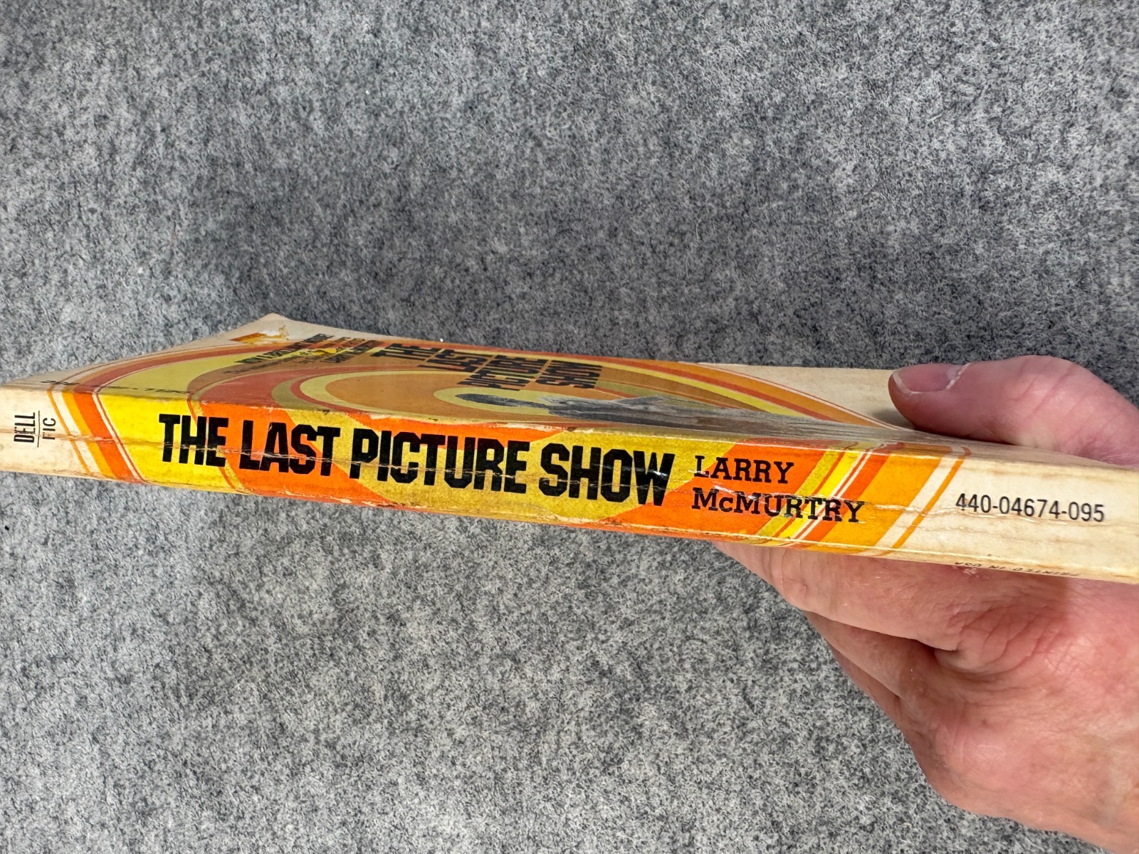 THE LAST PICTURE SHOW by Larry McMurtry, 1971 paperback