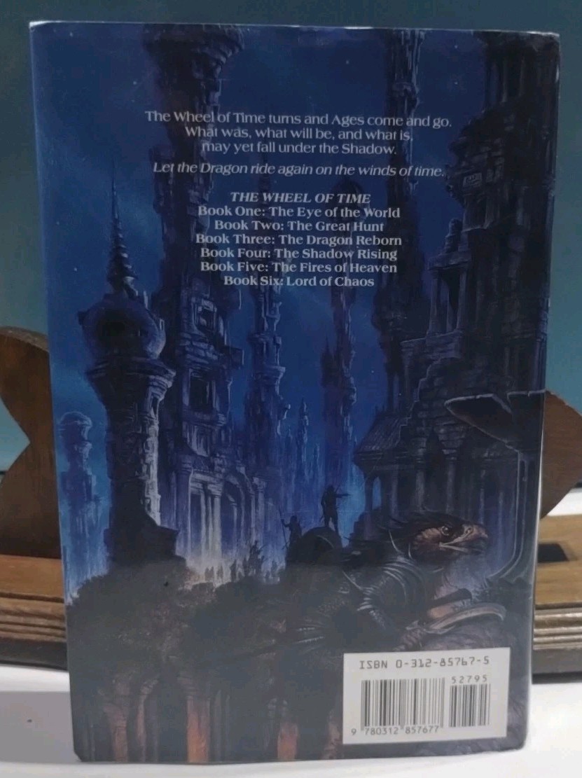 Wheel of Time 7 A Crown of Swords Hardcover First 1st Edition Robert Jordan