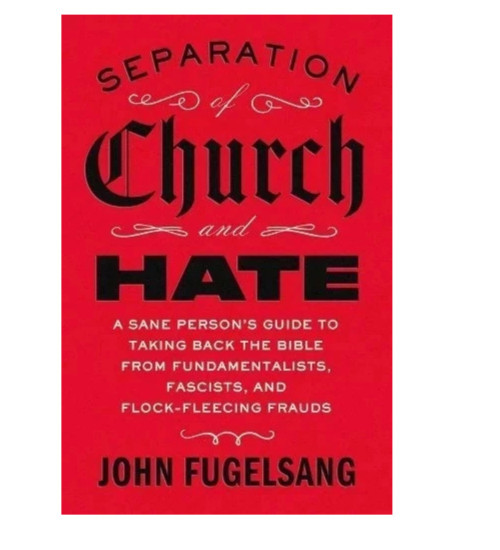 by John Fugelsang Separation of Church and Hate Free Ship USA ITEM