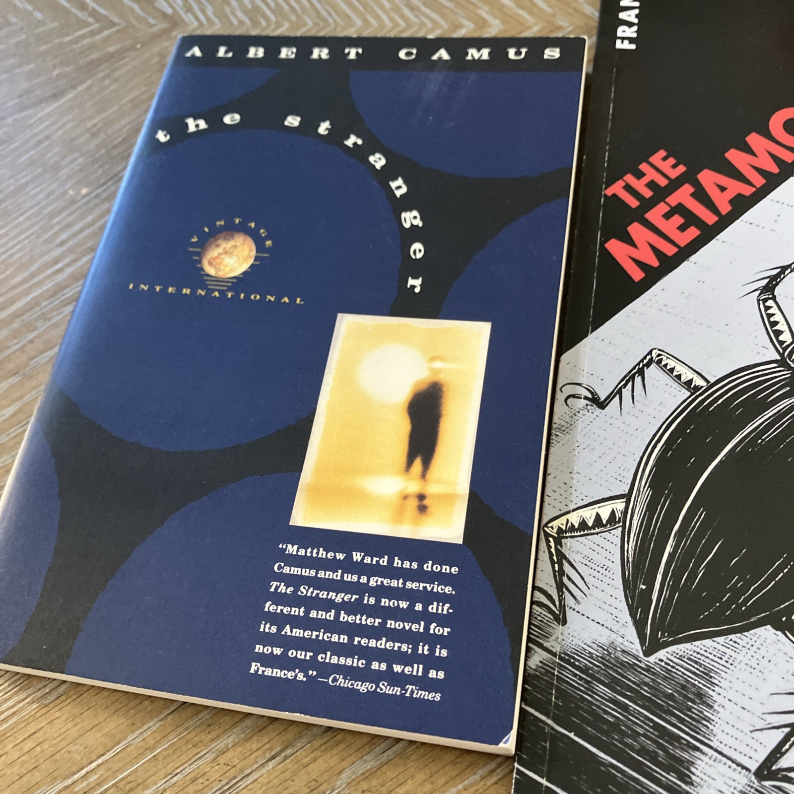 Lot of 6 Albert Camus Frank Kafka book The Stranger Complete Stories