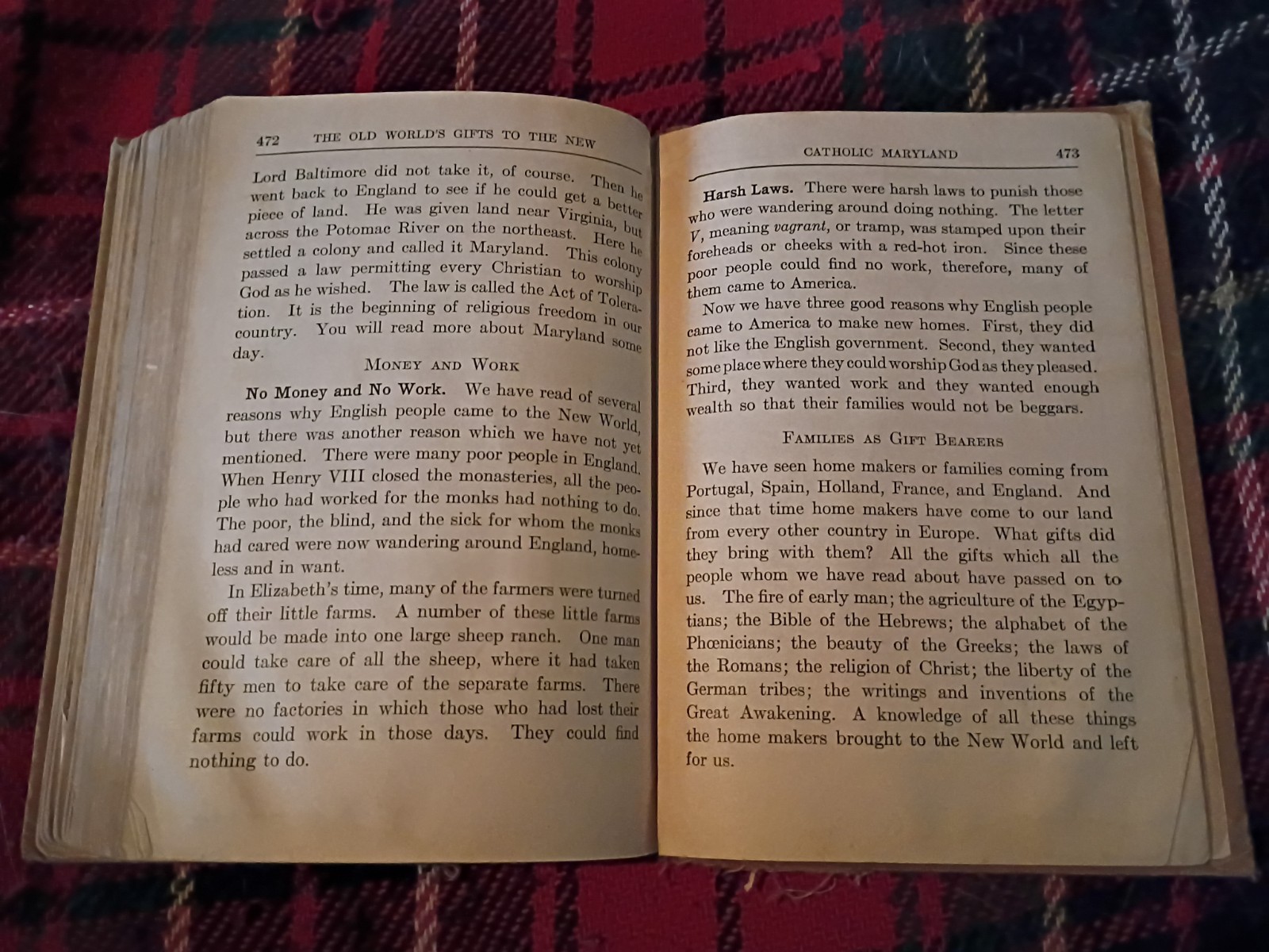 The Old World’s Gifts To The New (celeste, 1945, macmillan company)