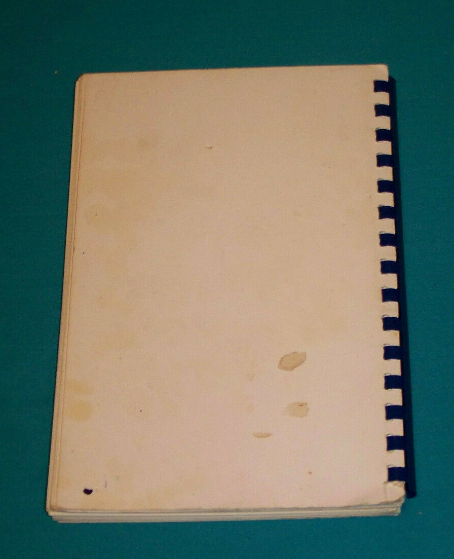 1968 NORTH CAROLINA STATE AFL-CIO COOKBOOK Raleigh NC North Carolina