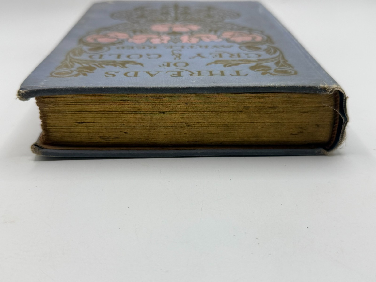 Antique Threads of Grey & Gold by Myrtle Reed Hardcover Book 1913
