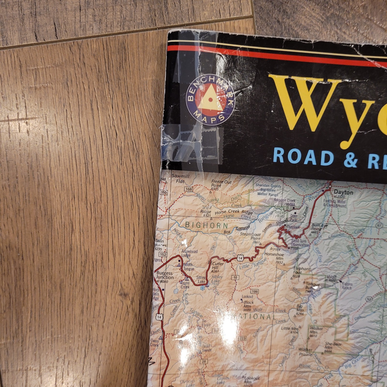 Wyoming Road and Recreation Atlas by Benchmark Maps (Trade Paperback)