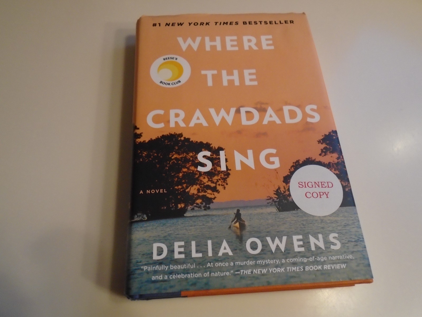 Beautiful SIGNED Copy Of „Where The Crawdads Sing“ By Delia Owens