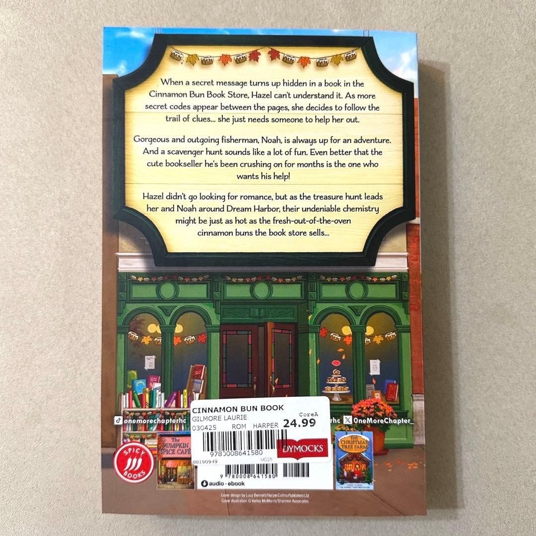 The Cinnamon Bun Book Store Laurie Gilmore Paperback 384 pages Good Condition