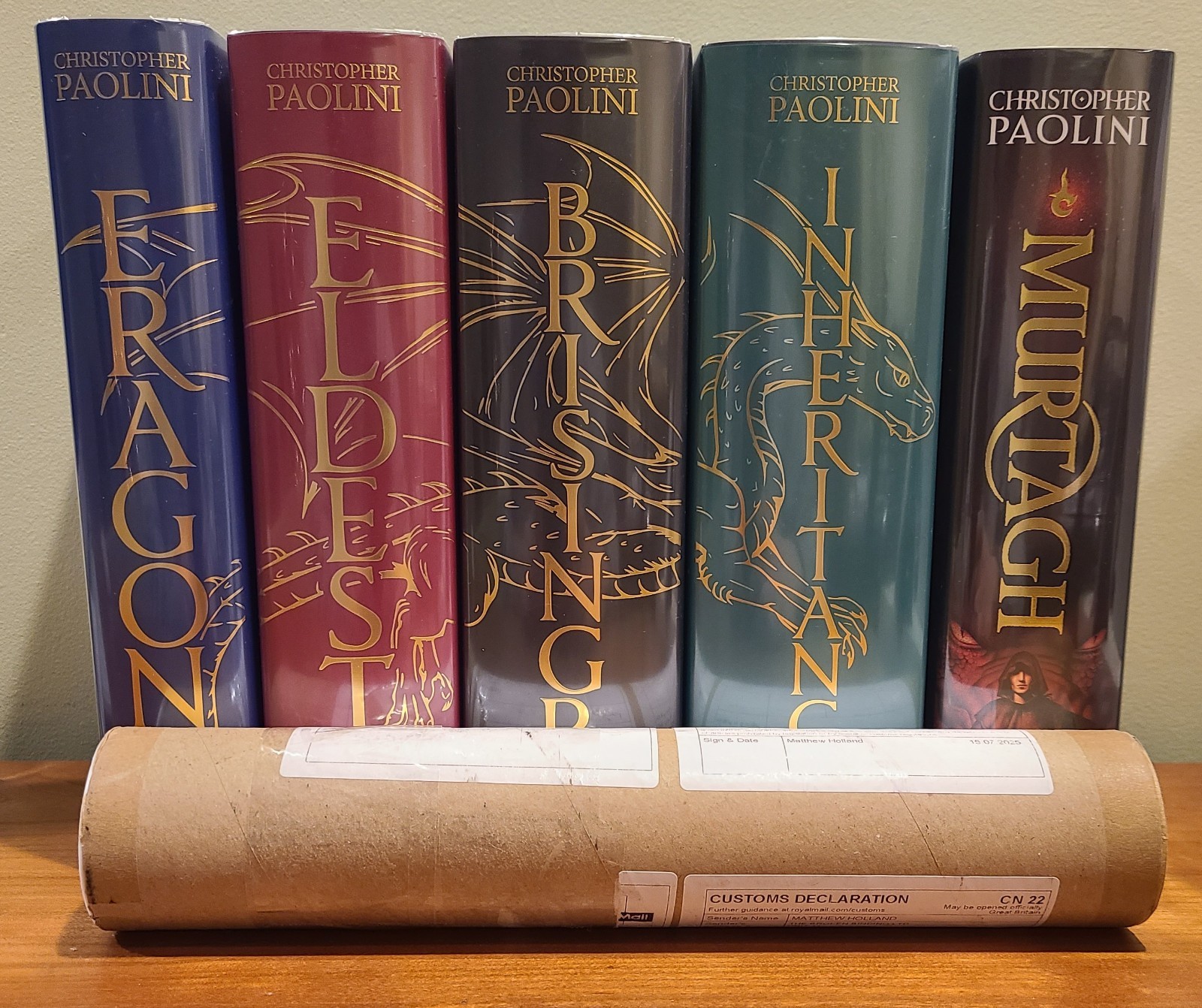 SIGNED Murtagh + The Inheritance Cycle – The Broken Binding
