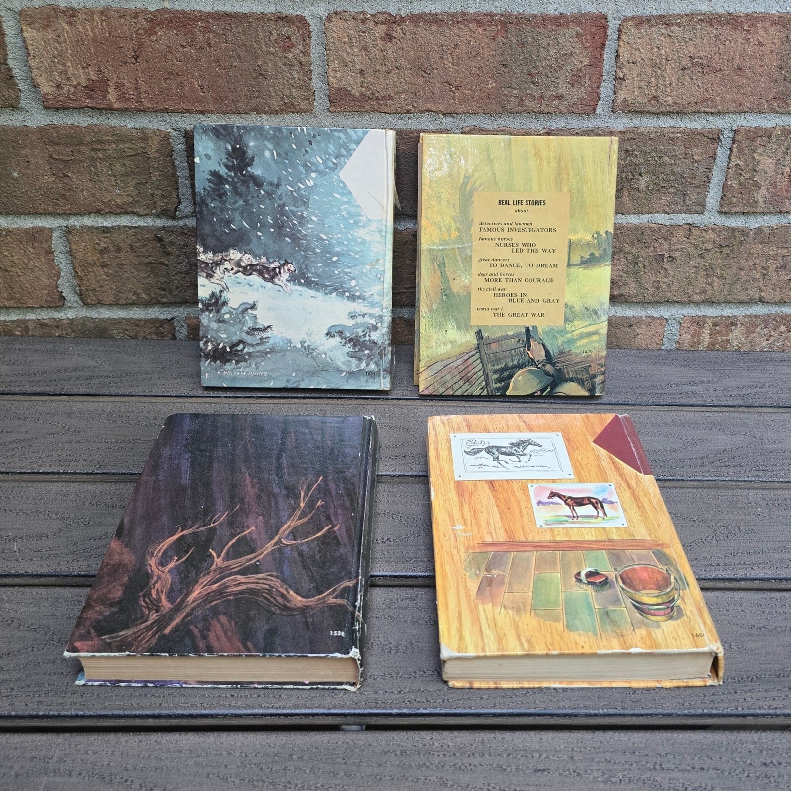 4 Whitman Publishing Books Black Beauty Call Wild Great War Jinx Payrock 50s 60s