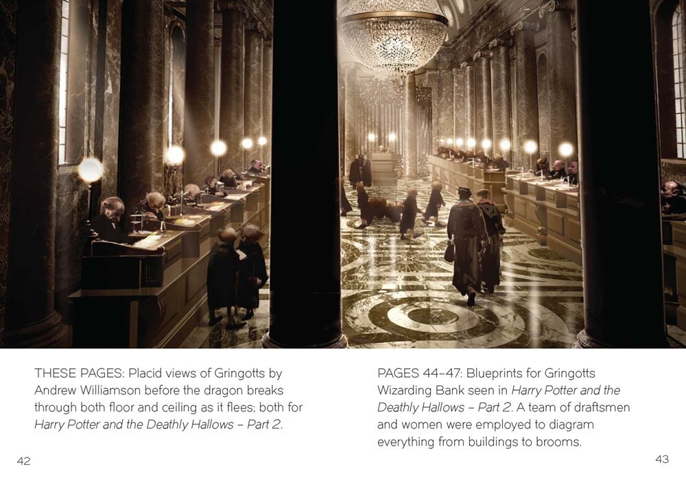 gift Mini Book the Art of Harry Potter Magical Places hardcover 304 color pages