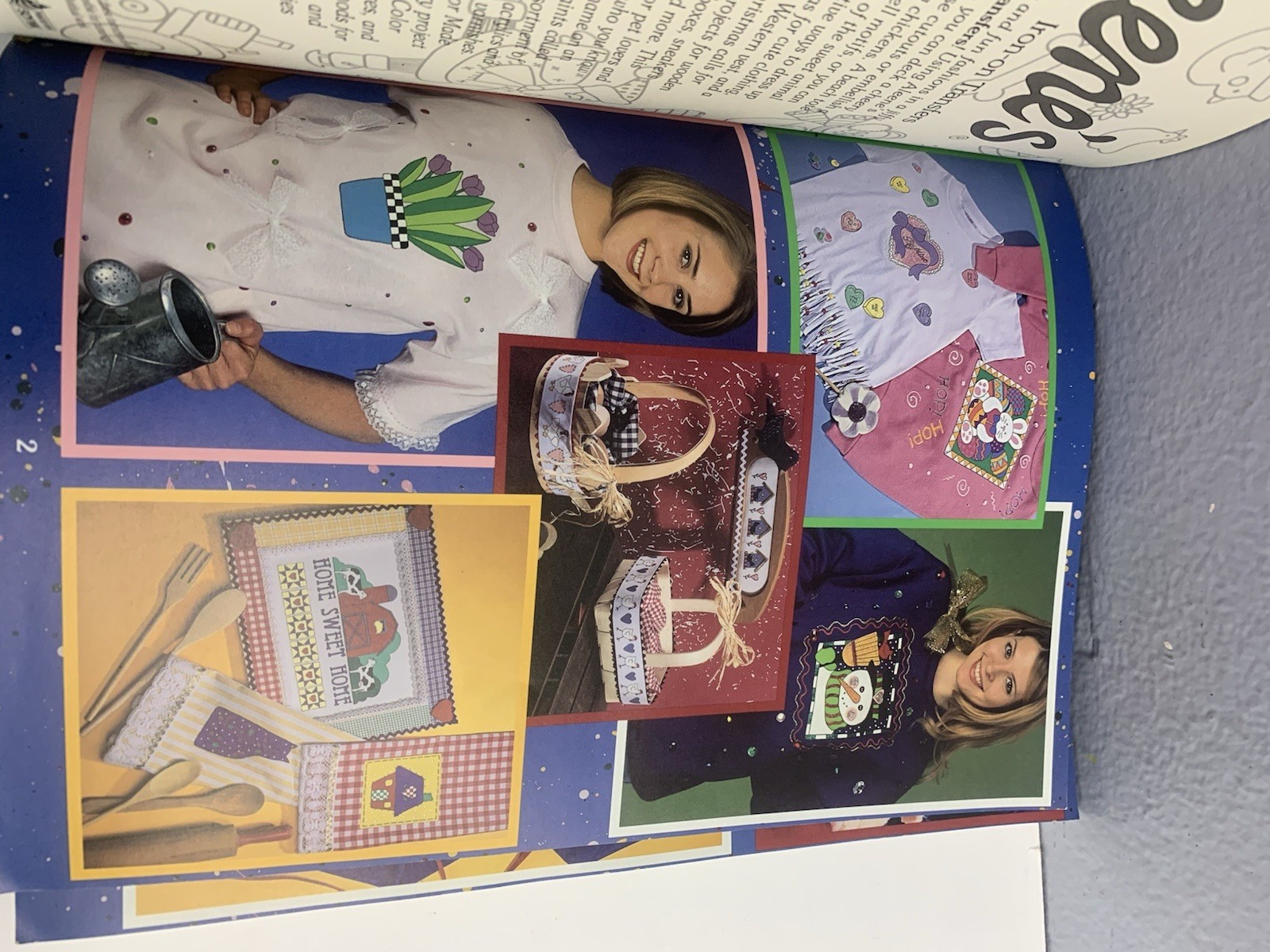 Leisure Arts IRON-ON TRANSFERS FROM THE HEART Craft Leaflet By Susan Fouts 3Pc